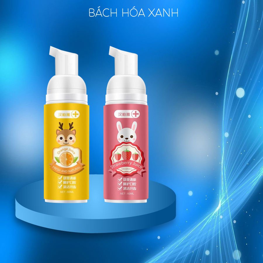 Kem Đánh Răng Tạo Bọt Cho Bé - Kem Đánh Răng Trẻ Em - Nhập Khẩu Chính Hãng - Bách Hóa Xanh