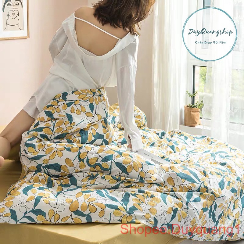 Cotton Poly Nhập Khẩu - Lá Vàng SP001068