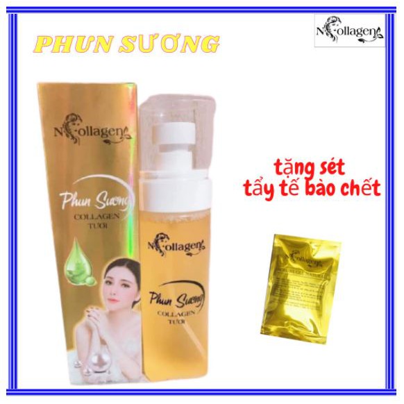 PHUN SƯƠNG N - COLLAGEN TƯƠI (Dưỡng ẩm và cung cấp nước cho da , kiềm dầu) 250ml GIÁ GỐC