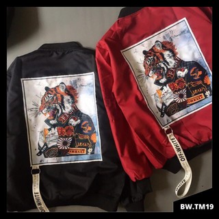 [Ảnh + video thật] Áo khoác Bomber BATTLE.TIGER (hàng design cao cấp) [MS: BWTM19]