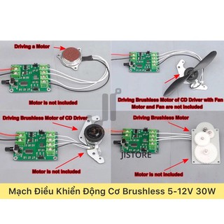 Mạch Điều Khiển Động Cơ Không Chổi Than Brushless BLDC motor controller 5-12V 30W