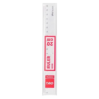 Thước kẻ Deli 20 / 30 / 50cm. - Văn phòng phẩm Thu Thảo