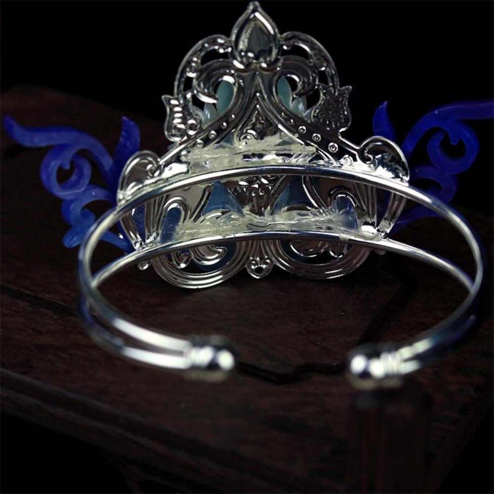 Kẹp Tóc Đuôi Ngựa Hình Tròn In Hoa Phong Cách Cổ Điển Thời Trang Cho Cặp Đôi