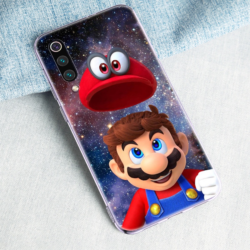 Ốp Điện Thoại Silicon Mềm Trong Suốt Hình Super Mario Cho Xiaomi Redmi Note 9 8 7 6 5 Pro Note9 Note7 Note5 ZP129