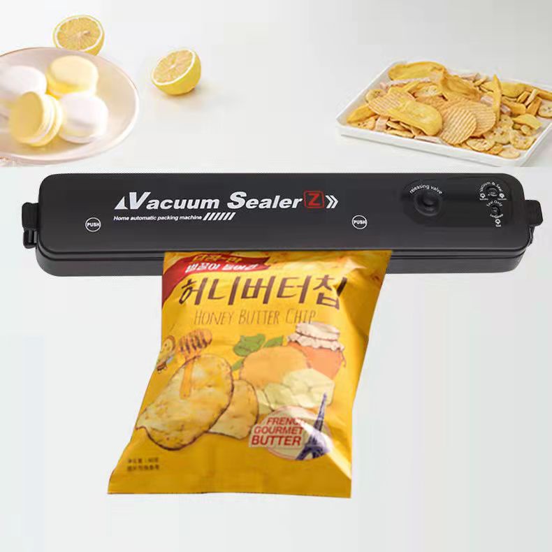 [ Tặng 10 Túi Hút ] Máy Hút Chân Không Vacuum Sealer Cao Cấp, Bảo Quản Thực Phẩm Dễ Dàng-Giúp Phòng Bếp Gọn Gàng Hơn