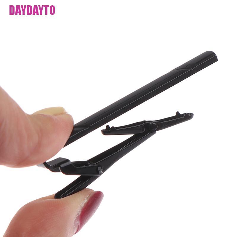 Kẹp Cà Vạt Màu Đen / Xanh Navy Bằng Đồng Đơn Giản Cho Nam