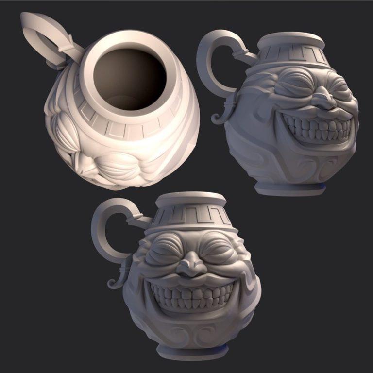 Mô Hình Pot Of Greed Yugi Oh Bằng Chất Liệu Nhựa Resin - Cao 5 cm