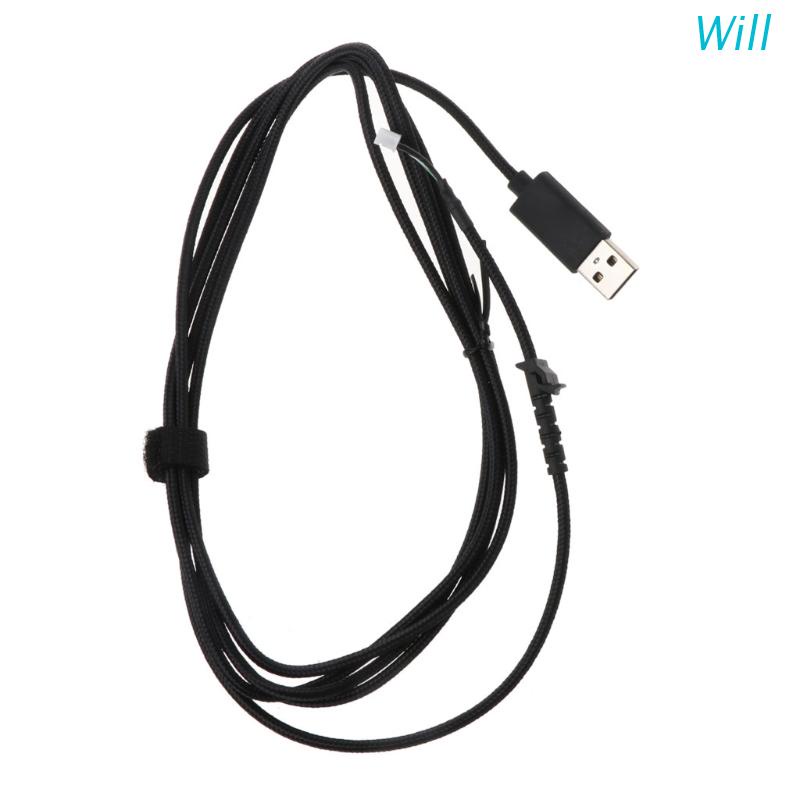 Dây Cáp Chuột Chơi Game Thay Thế Màu Đen 2.2M Cho logitech G502 Hero