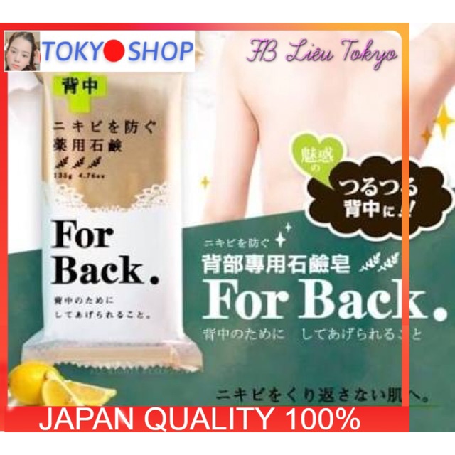 XÀ PHÒNG NGỪA MỤN LƯNG FOR BACK MEDICATED SOAP