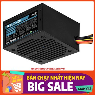 NGUỒN CÔNG SUẤT THẬT 400W AEROCOOL VX PLUS 400 CHÍNH HÃNG