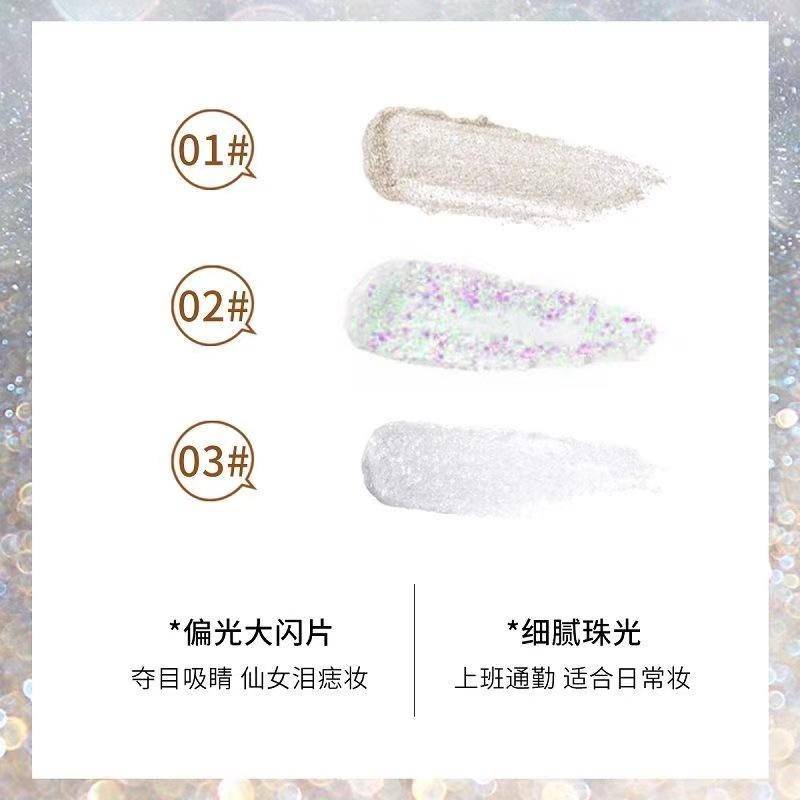 Phấn Mắt Ánh Nhũ Lấp Lánh Chống Nước Bền Màu Dài Lâu