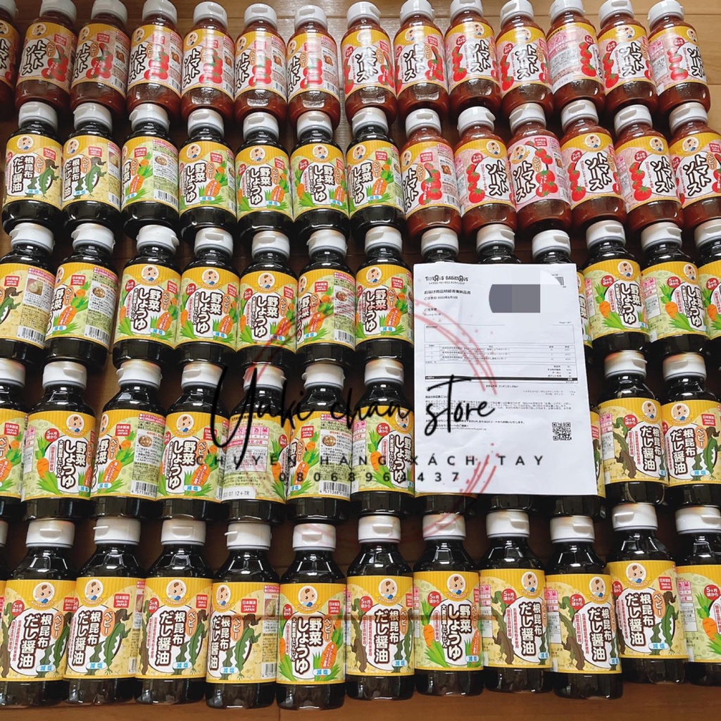 Nước tương tách muối Nhật Bản cho bé 5 tháng tuổi