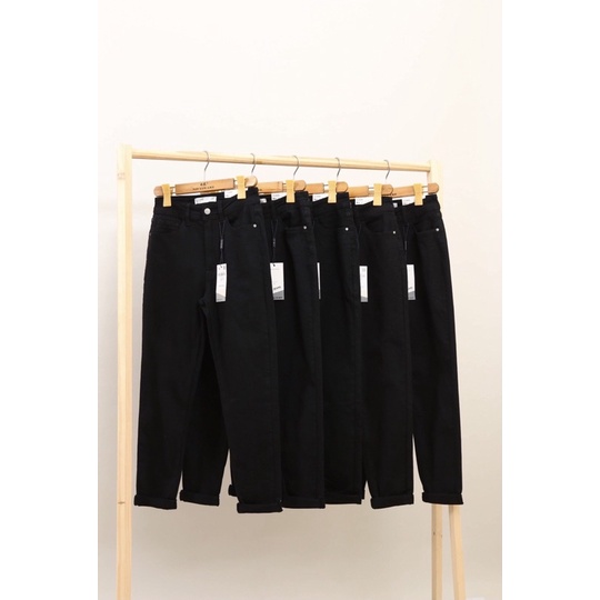 Quần jeans slim boy đen trắng