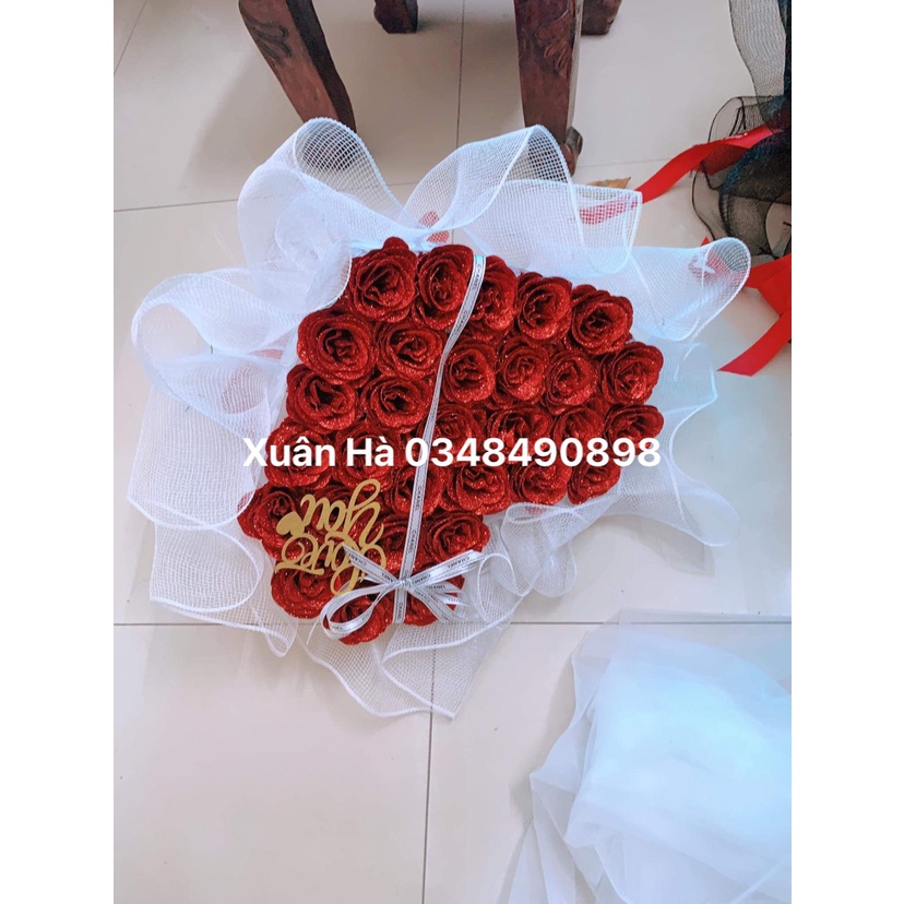 Cốt cắm hoa sáp 100 bông