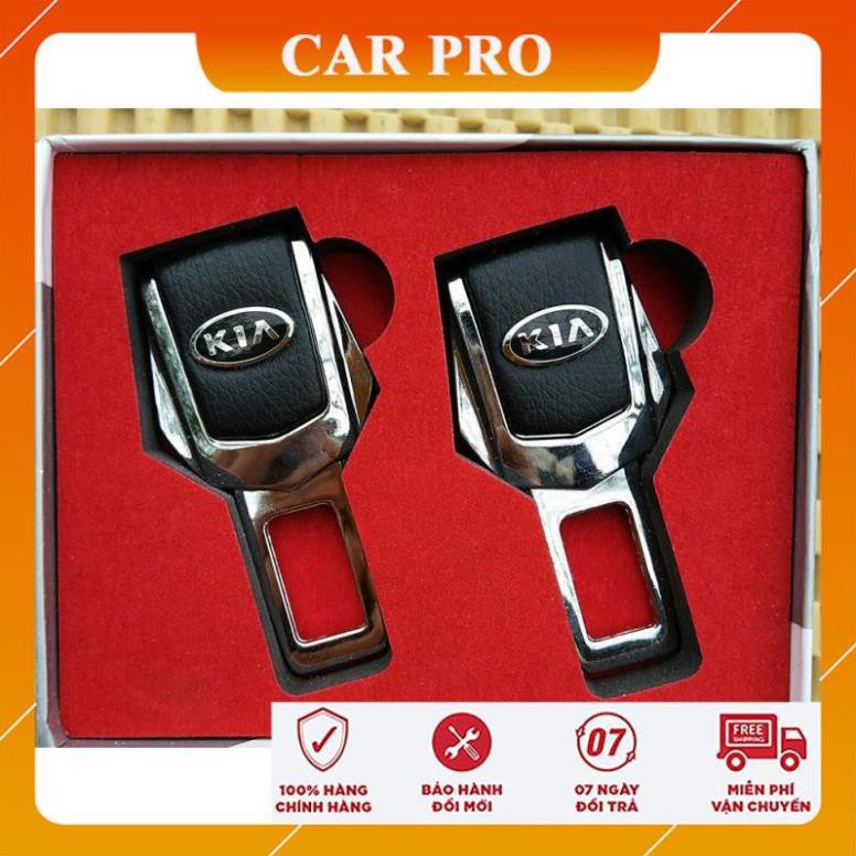 Chốt cài dây an toàn loại cao cấp có full logo hãng xe - CAR PRO