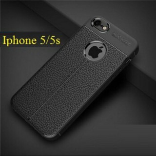 Ốp lưng dẻo iphone 5/ 5s/ 5se vân giả da auto focus.