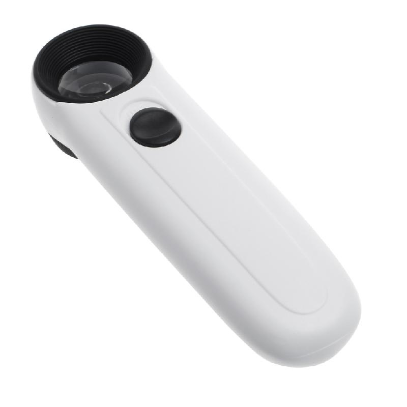 Kính lúp phóng đạI 40X có đèn led dùng để sửa đồng hồ