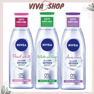 Nước Tẩy Trang Nivea Micellar Water 200ml - Nước tẫy trang Băng đô rửa mặt Jiashy