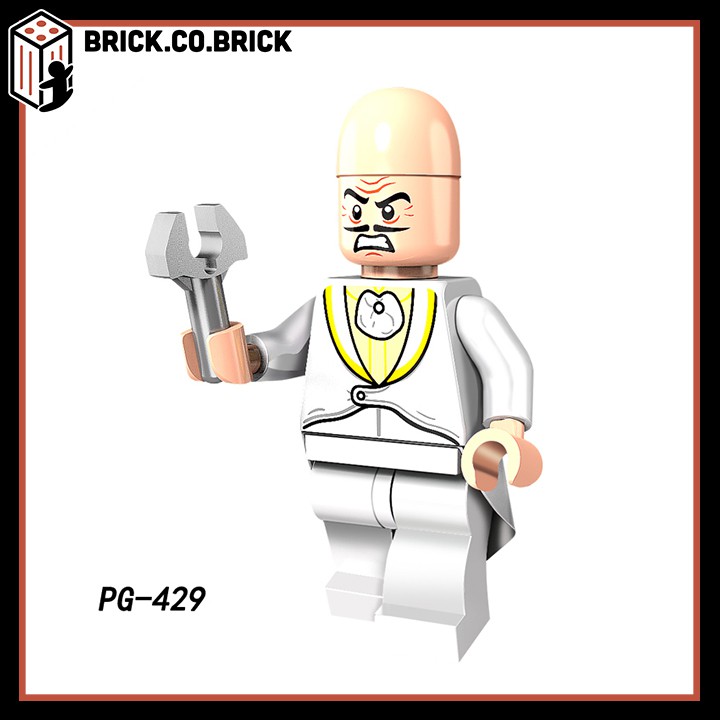 Xếp hình Người Dơi Batman Harley Quinn Logan Nightwing Cheetah Nakia Black Vulcan Minifigures Super Hero PG8111