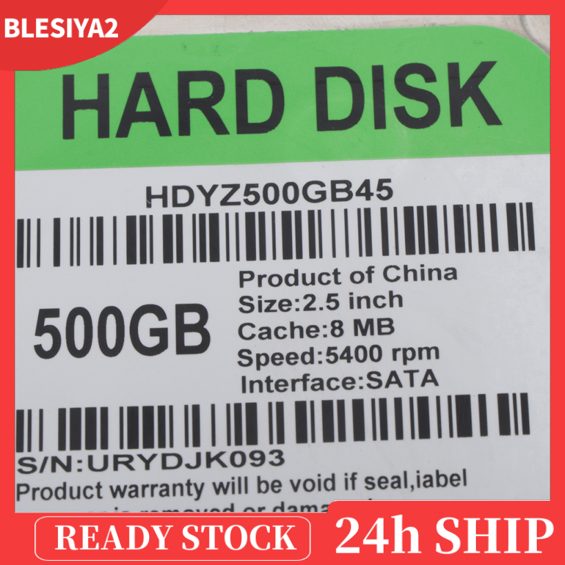 Ổ Cứng Di Động Hdd 2.5 Inch 500gb Sata 2 8m 5400rpm | BigBuy360 - bigbuy360.vn