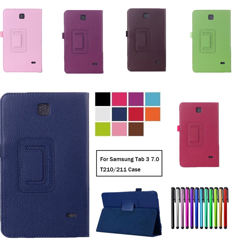Bao da máy tính bảng chống sốc cho Samsung Tab 3 7.0 SM-T210 T211 T213 T217 | BigBuy360 - bigbuy360.vn