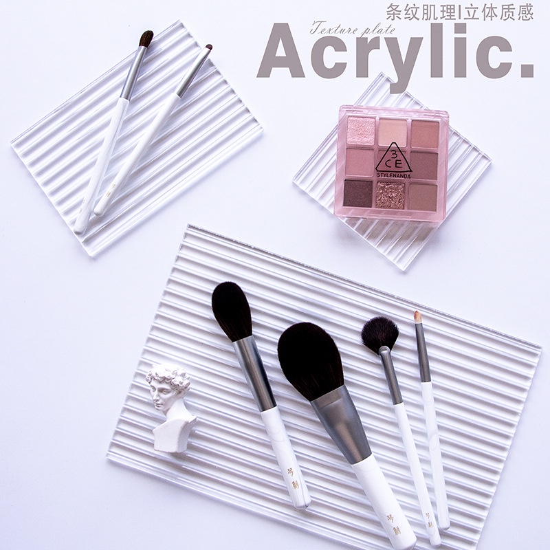 Khối mica acrylic và pha lê trong suốt chụp ảnh - decor chụp hình - DiTu decor