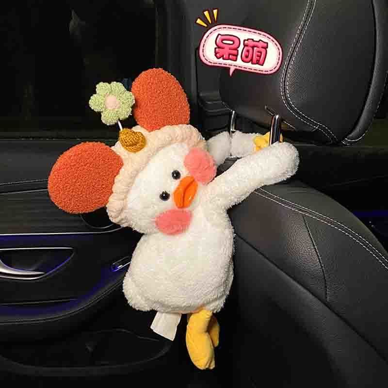 Hộp Đựng Khăn Giấy Gắn Hộp Tỳ Tay Xe Hơi Thiết Kế Độc Đáo Dễ Thương