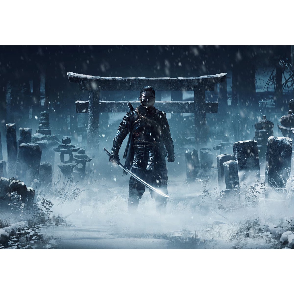 Đĩa Game Ps4 Ghost of Tsushima Director's Cuts - New