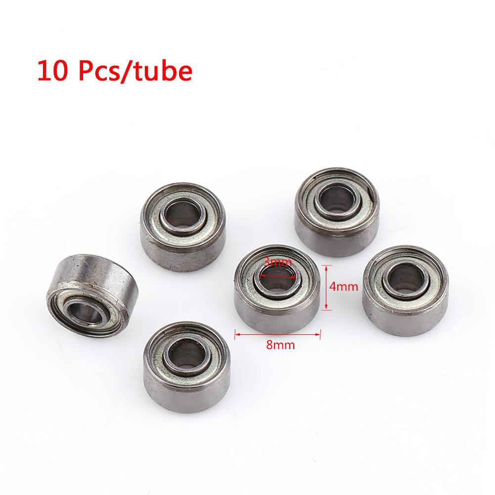 Bộ 10 vòng bi mini kích thước 3*8*4mm chuyên dụng