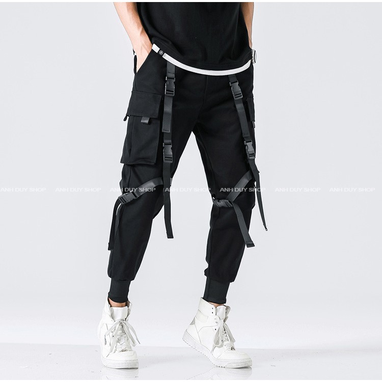 Quần Jogger Nam Kaki Túi Hộp Phong Cách Hiphop Đường Phố Thể Thao Unisex Nam Nữ ANH DUY SHOP JG10