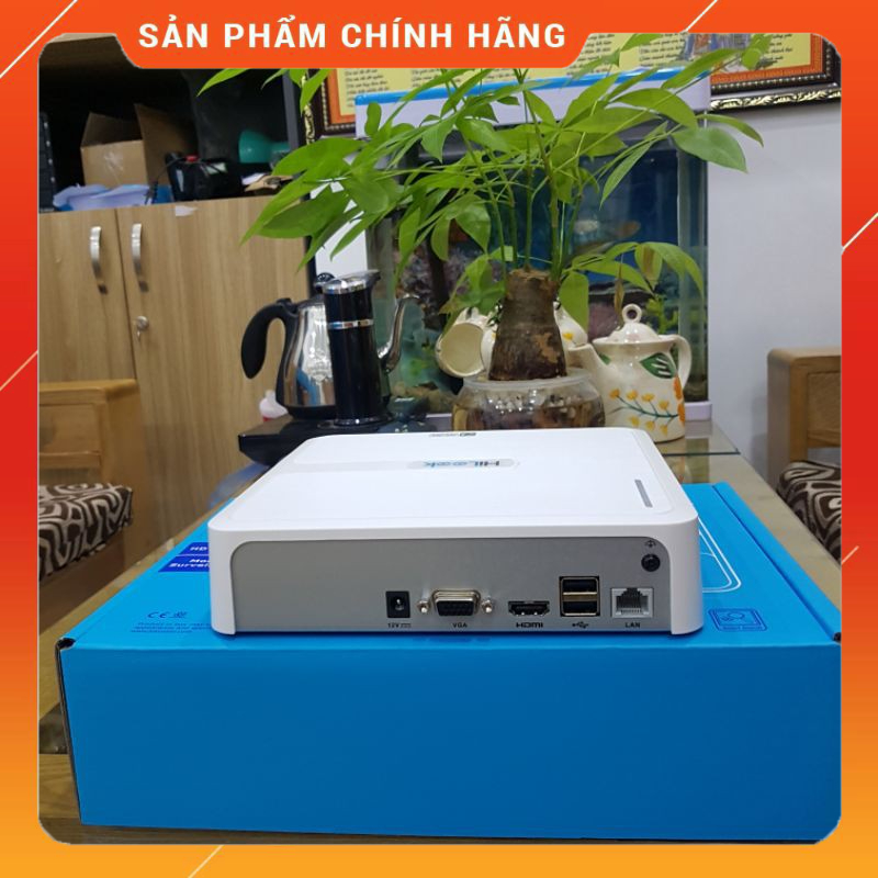 Đầu ghi hình camera IP 4 kênh HILOOK NVR-104H-D - Hàng chính hãng