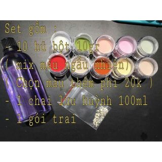 Set bột nặn hoa