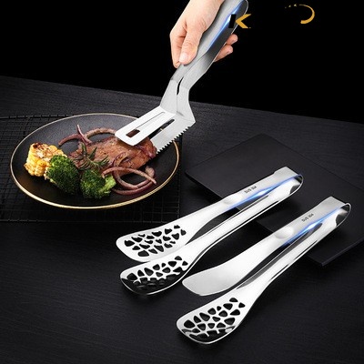 Kẹp gắp thức ăn KATELV bằng thép không gỉ 304 đa năng tiện lợi