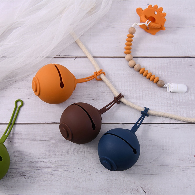 Hộp Đựng Núm Vú Giả Bằng Silicon Cho Trẻ Sơ Sinh Ốp