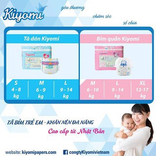 Tã-bỉm quần Kiyomi M42