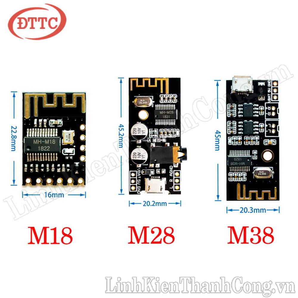 Mạch thu Bluetooth 4.2 MH-M38