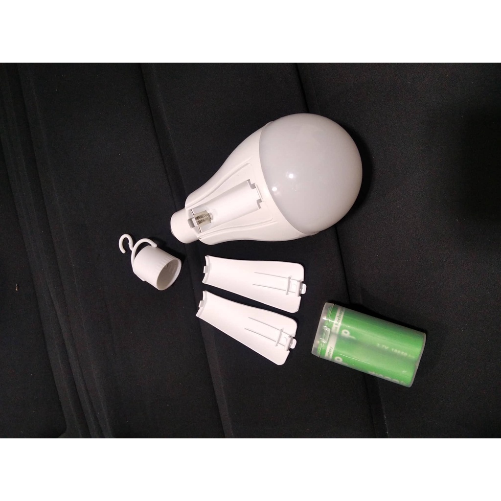 Đèn Tích Điện Kết Hợp Bóng Đèn Sạc Kottman - 20W - Bóng Nấm Tích Điện 2 Pin- Hàng Chất Lượng Cao