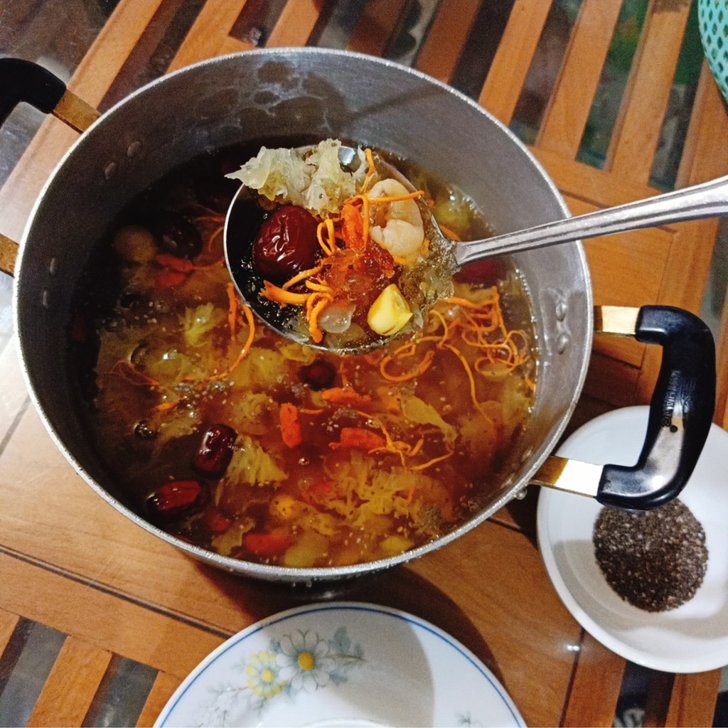 Set Nguyên Liệu Chè Dưỡng Nhan Tuyết Yến Hoàng Cung HOT Xuân Hè 125Gram | BigBuy360 - bigbuy360.vn