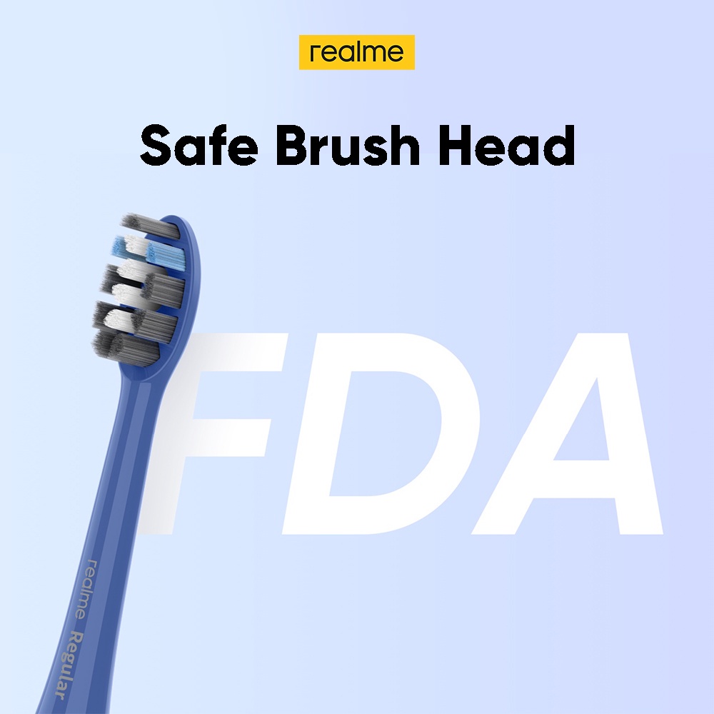 Bộ 3 Đầu Bàn Chải Đánh Răng Điện Tử Thay Thế Realme N1 M1