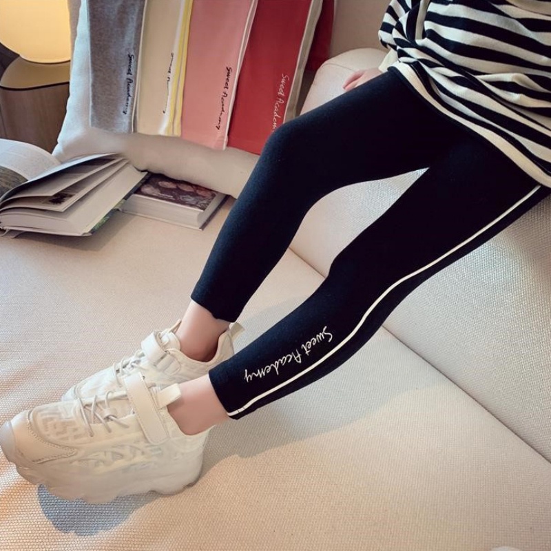 Quần legging cotton giữ ấm thoáng khí thoải mái cho bé