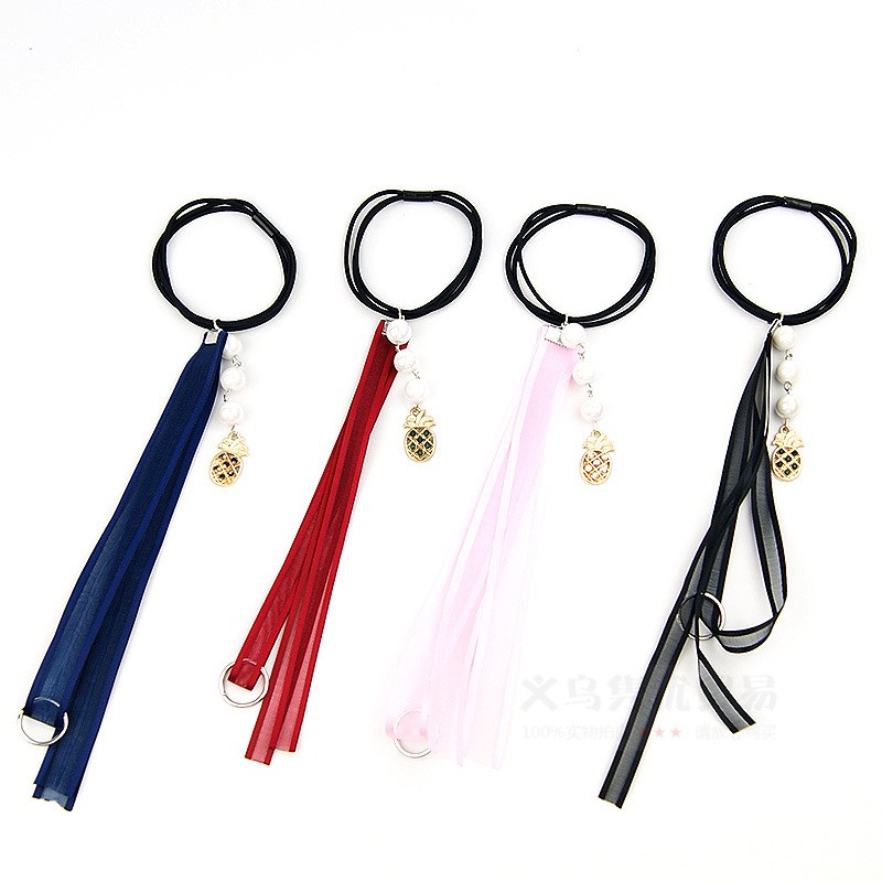 Buộc tóc hoa rơi cổ trang Hàn quốc cột tóc tiểu thư công chúa quà tặng xinh xắn