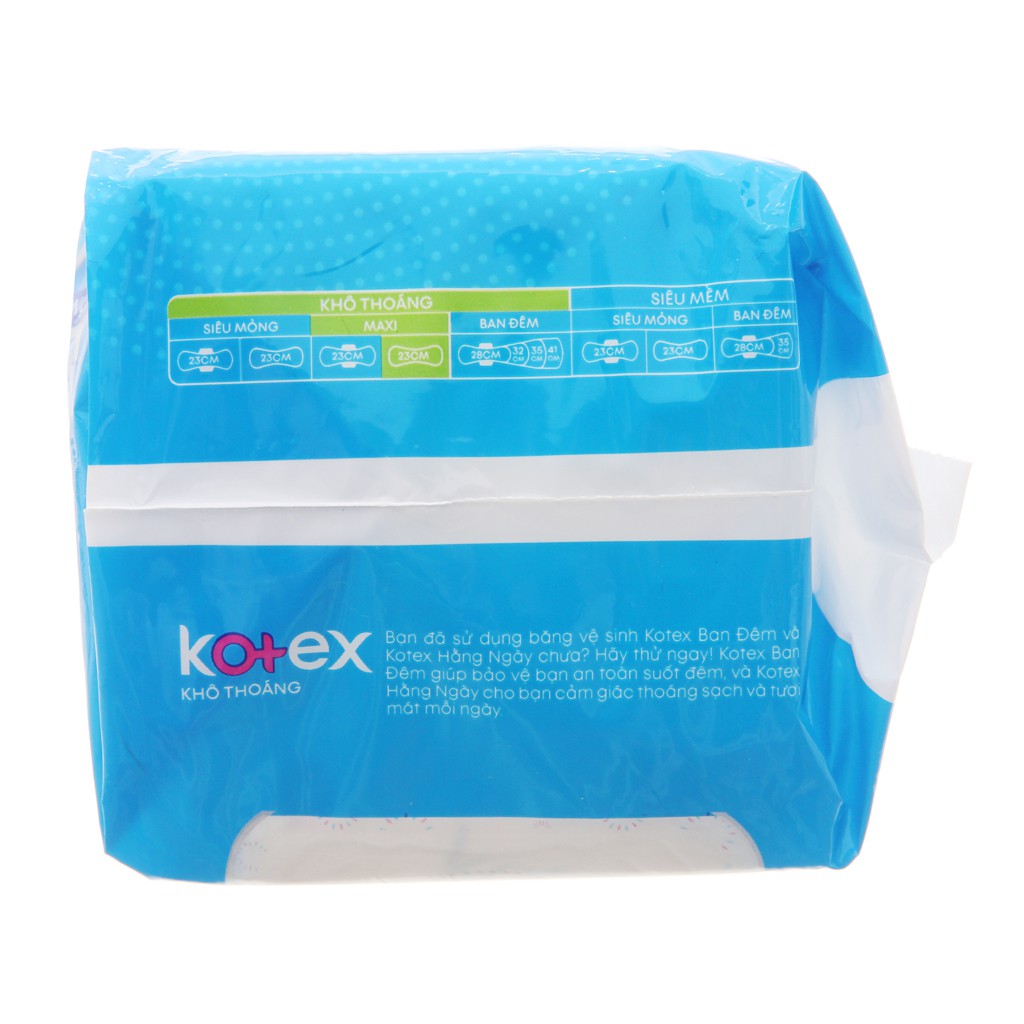 [Rẻ vô địch] Băng Vệ Sinh Kotex Style Siêu Thấm DÀY - KHÔNG CÁNH / CÓ CÁNH 8 Miếng