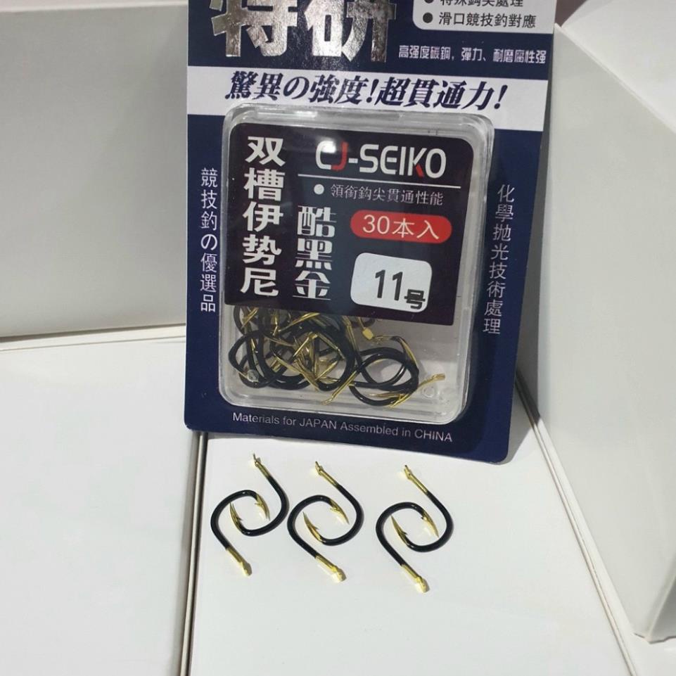 Lưỡi Câu cá CJ-Seiko -Siêu Cường nhật bản hàng chính hãng cao cấp  giá rẻ  chuyên lưỡi câu đài đơn câu chép diếc rô phi