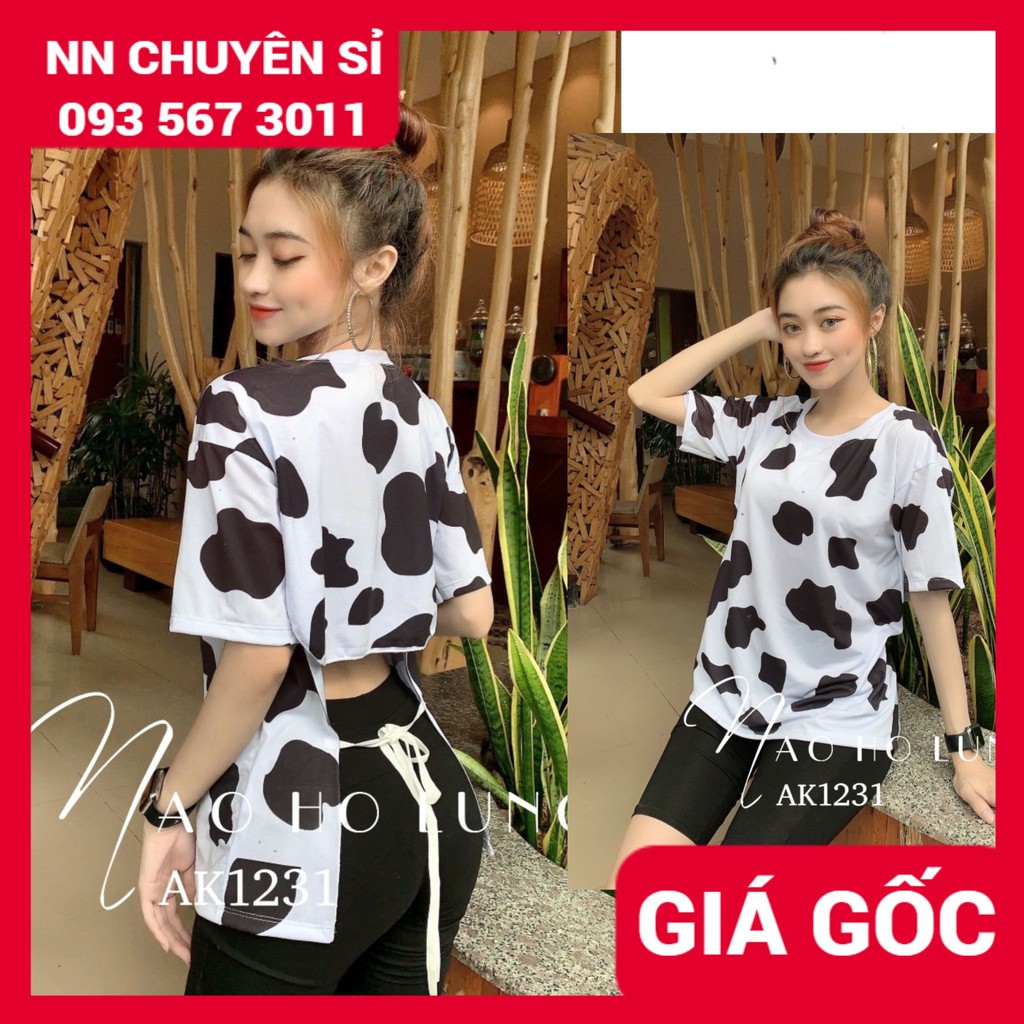 Áo hở lưng cột dây nơ sau lưng ÁO THUN PHOM RỘNG | BigBuy360 - bigbuy360.vn