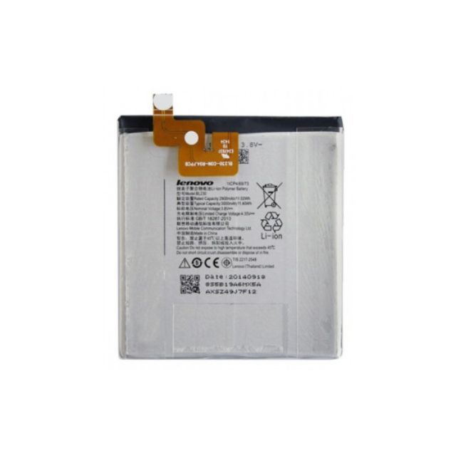 Pin thay BATTERY LENOVO BL230 VIBE Z2 3000mAh BULK OR xịn - Có bảo hành / Phụ Kiện MvM