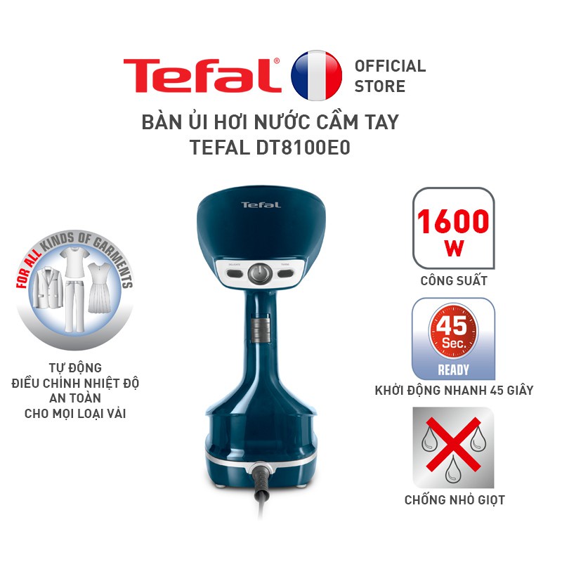 Bàn ủi hơi cầm tay Tefal DT8100E0