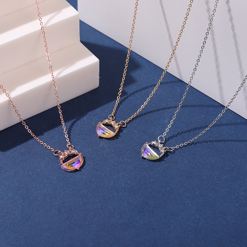 Vòng cổ mặt lấp lánh tinh tế cho bạn thân