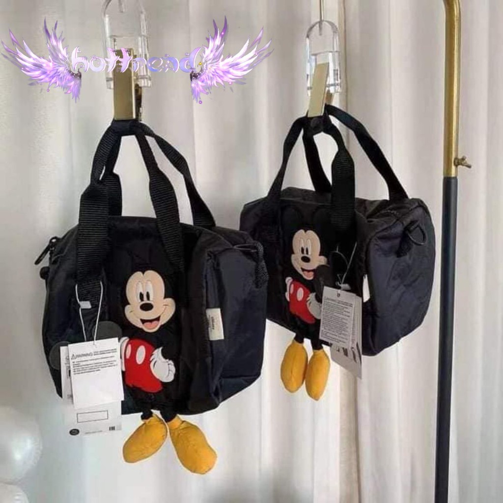 TÚI TRỐNG ĐÍNH MICKEY ( ẢNH THẬT) | BigBuy360 - bigbuy360.vn