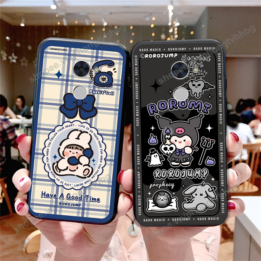 ỐP LƯNG HUAWEI Y7 PRIME - GR5 2016 - GR5 2017 trái tim cực đẹp gấu siêu chất