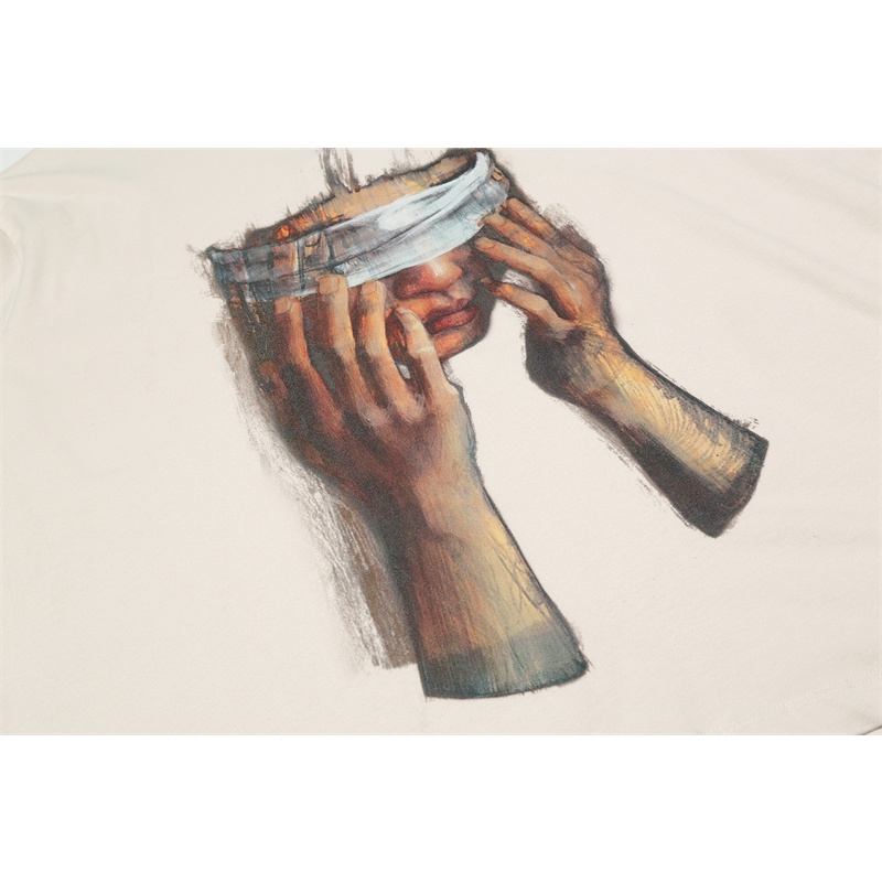 Áo Thun Cotton Trơn Tay Ngắn Dáng Rộng In Hình Thời Trang Retro Dành Cho Nam Nữ Size M-3XL